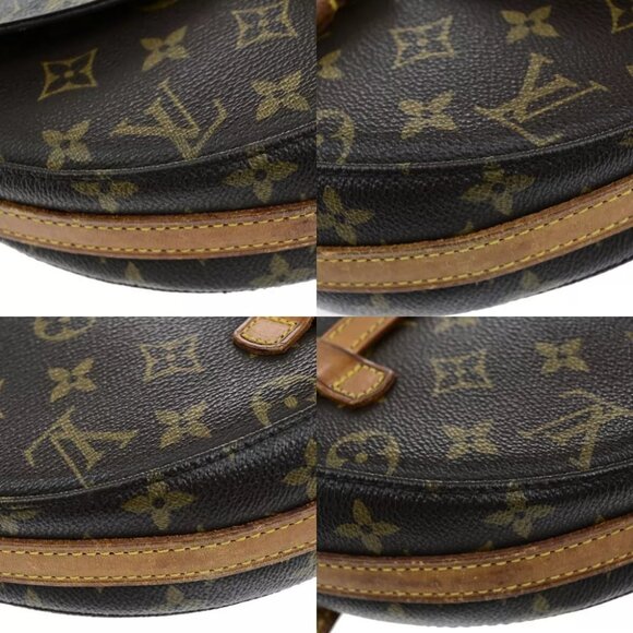 LOUIS VUITTONI Chantilly MM Shoulder Bag Monogram Leather Brown - Picture 7 of 16